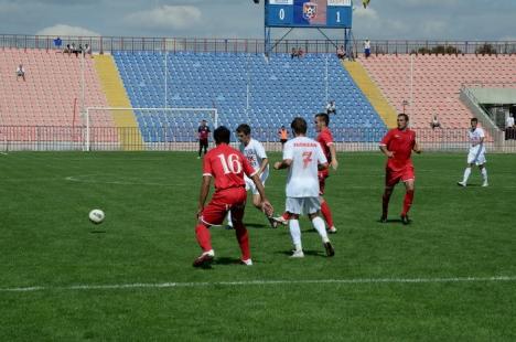 Ultimul joc: FC Bihor primeşte replica arădenilor de la UTA
